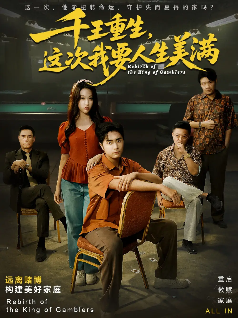 《千王重生，这次我要人生美满＆重回九零：掌牌局护妻女（61集）吴子明＆文曦》短剧全集免费在线看