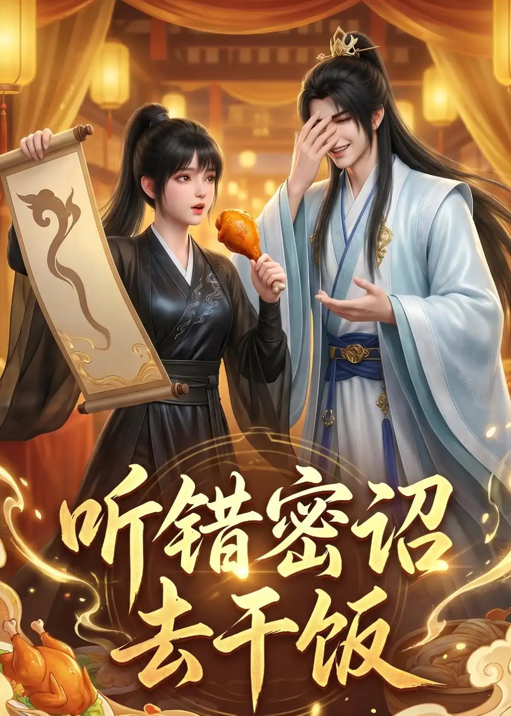 《听错密诏去干饭（46集）AI短剧 (2026)》短剧全集免费在线看