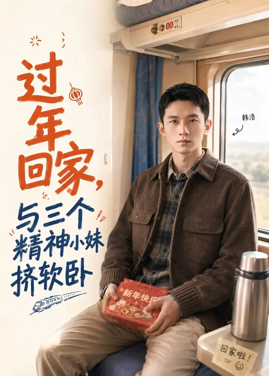 《过年回家，与三个精神小妹挤软卧&过年回家与三个精神小妹挤软卧（74集）AI短剧 (2026)》短剧全集免费在线看