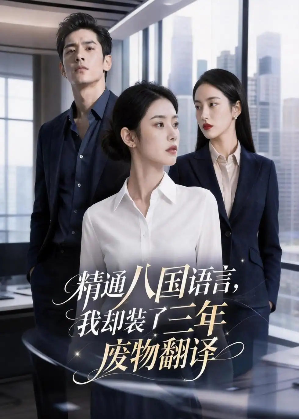 《精通八国语言我却装了三年废物翻译（43集）Ai短剧》短剧全集免费在线看