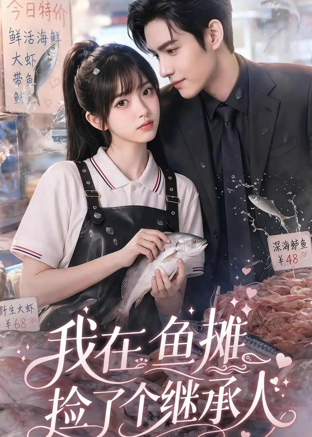 《我在鱼摊捡了个继承人（94集）Ai短剧》短剧全集免费在线看
