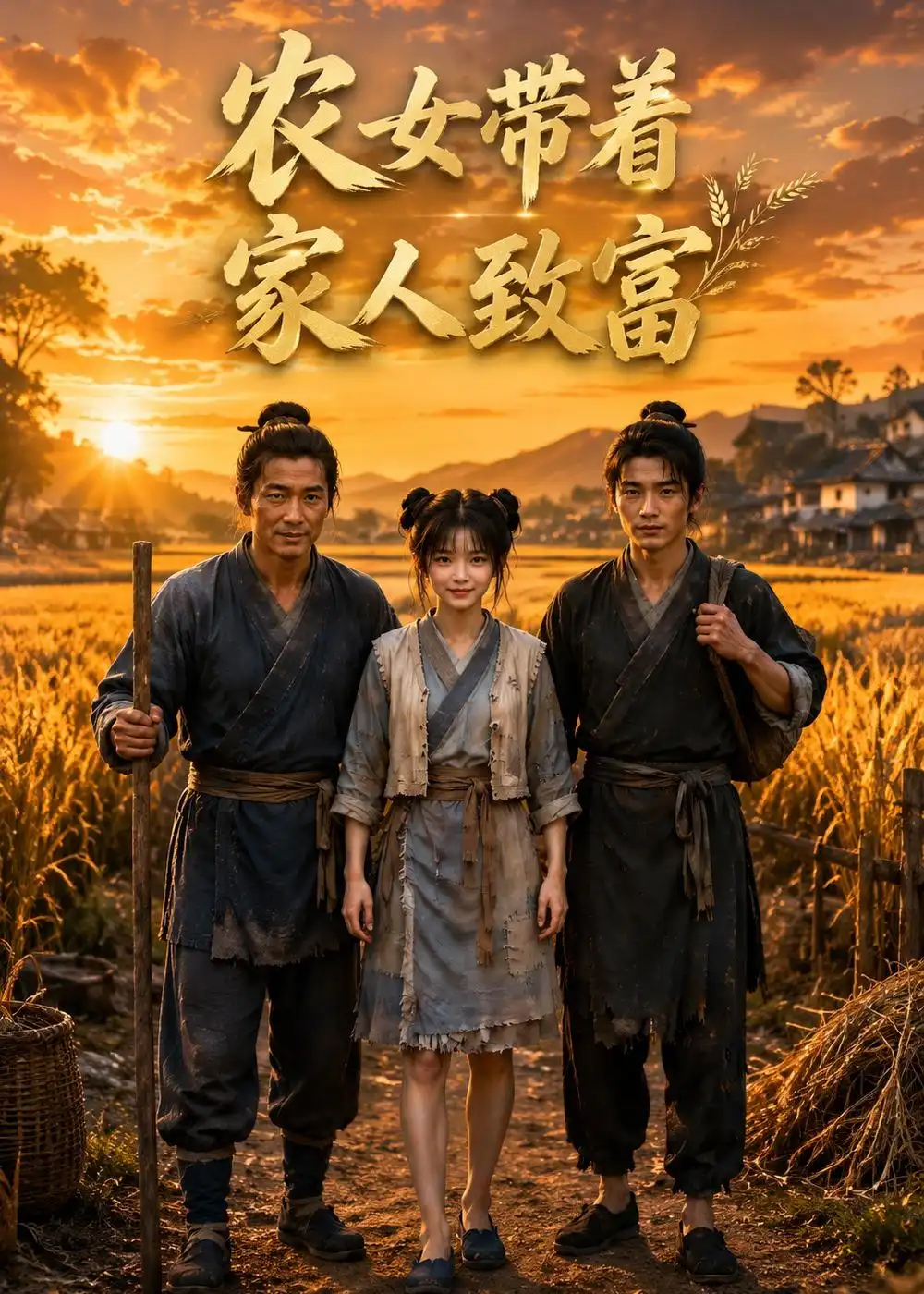 《农女带着家人致富（83集）AI短剧 (2026)》短剧全集免费在线看