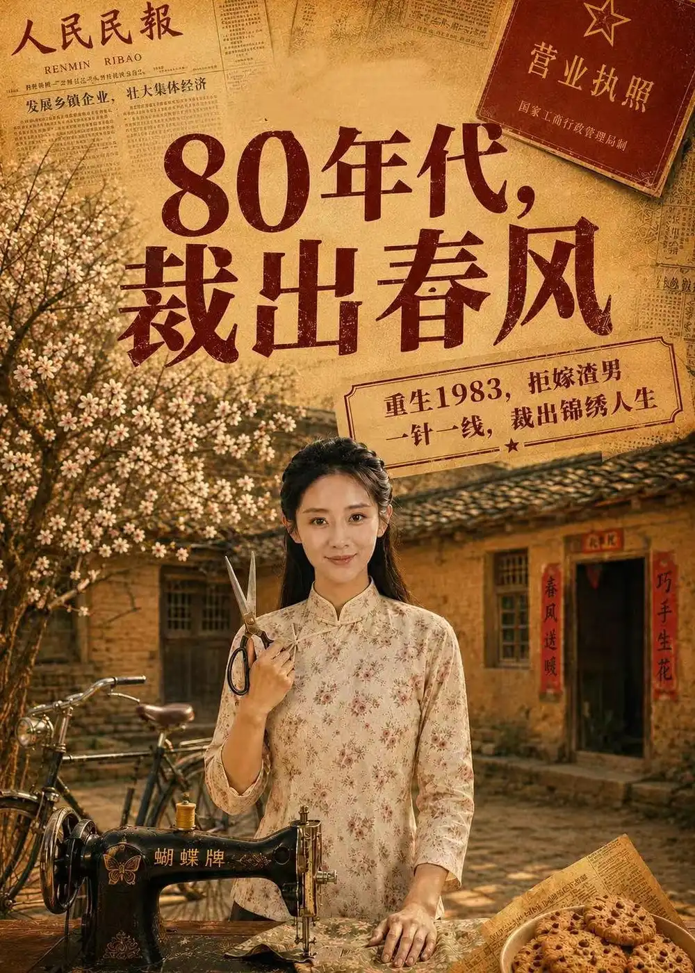 《80年代裁出春风(30集)Ai短剧》短剧全集免费在线看