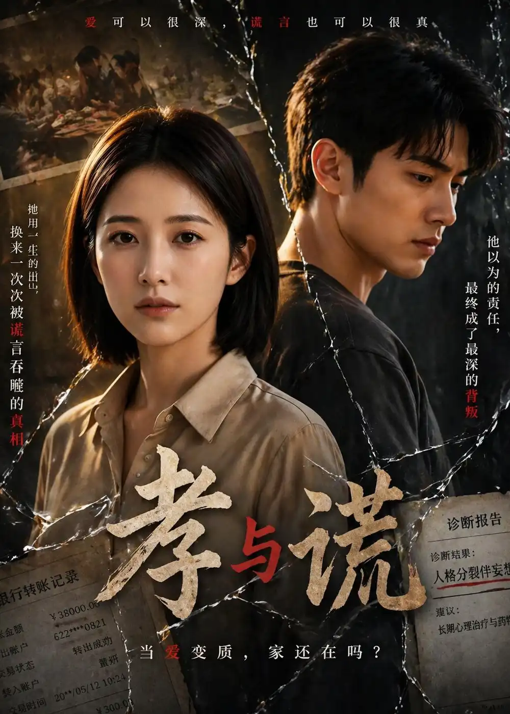 《孝与谎（45集）Ai短剧》短剧全集免费在线看